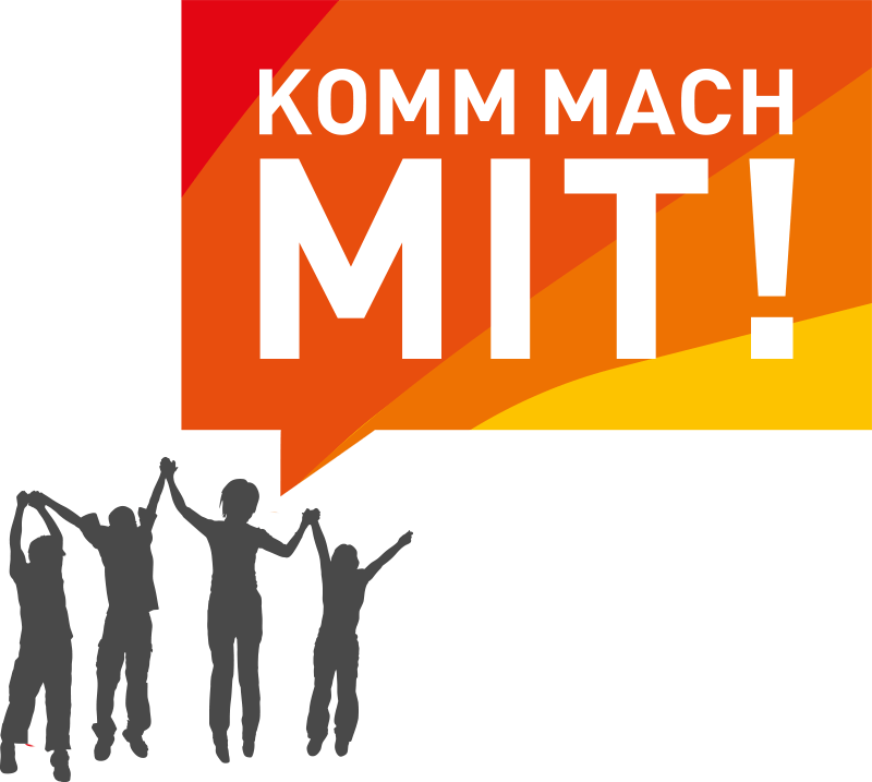 Komm mach mit! Komm mach mit!