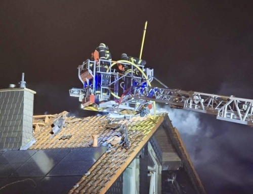 Feuerwehreinsätze in der Silvesternacht in Bensheim