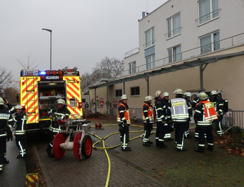 Brandeinsatz am Alleehotel in Bensheim